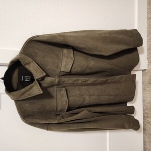 Women's Olive Green Shacket